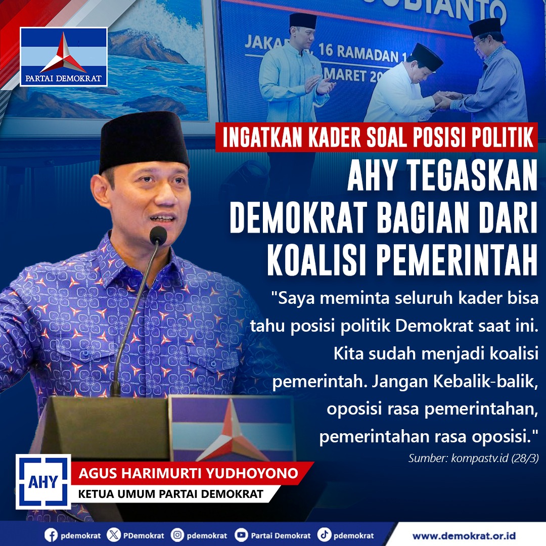 Partai Demokrat tweet media