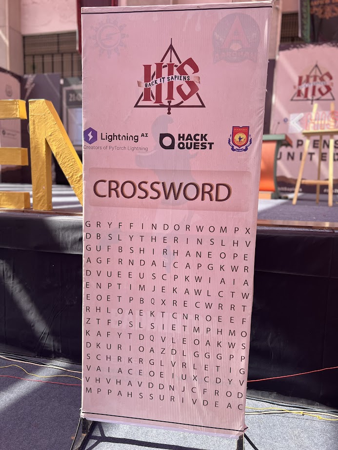 ⏰ Ready, set, solve! 🧩 Join our crossword puzzle giveaway with a 10-minute timer ticking away! 🏁 Race against time and words to claim the prize! 🎁
The top 5 winners will be awarded amazing swags!!
<a href="/redhatgrras/">Grras Solutions pvt ltd</a> 
#His2k24 #HackItSapiens