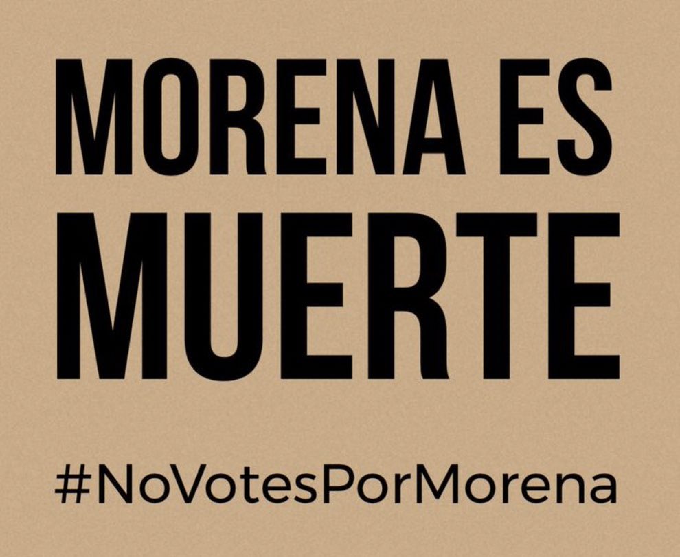 #FueElEstado 
#JusticiaParaCamila 

Ni un voto a morena 

#NoVotesPorMorena 

Por esta razón 👇👇👇