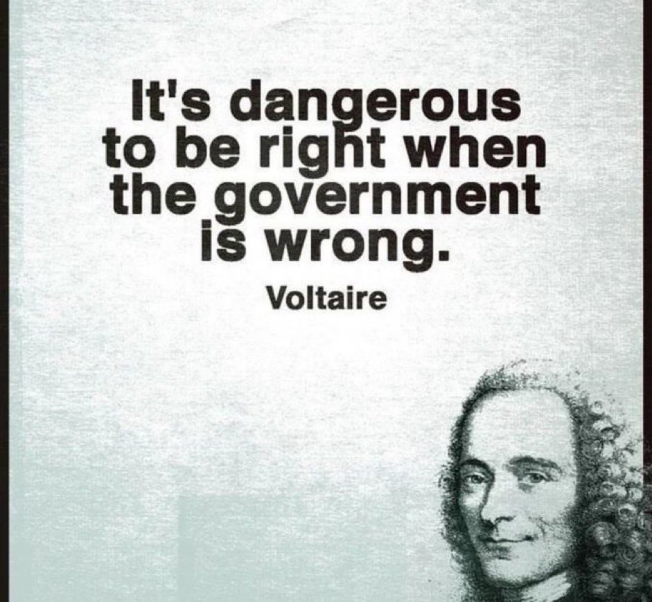 Do you think the government is dangerous right now?