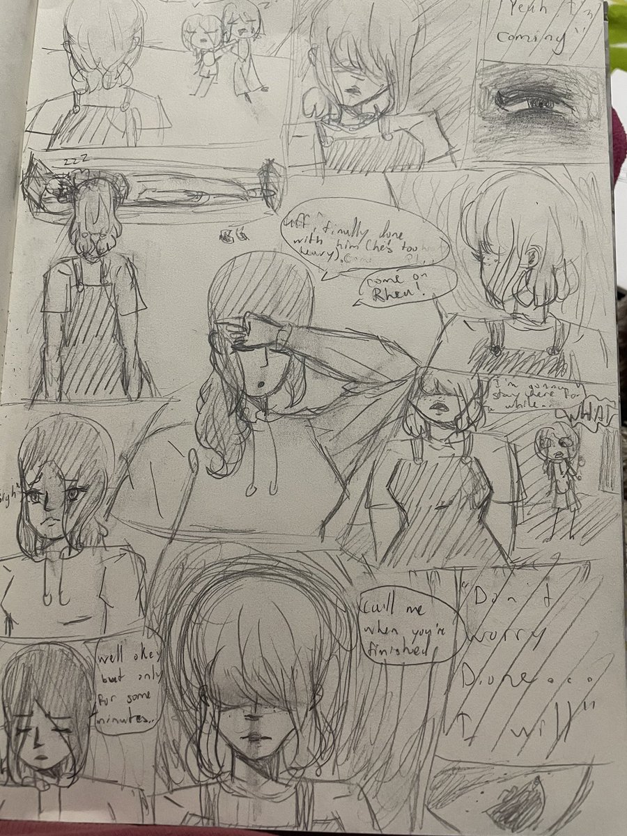 Daisy_thefower's tweet photo. Titan & Rhea (Solar-empress/ Solarballs AU) comic (1/2) itโs getting dark ๐คญ #solarballs #solarballsart #solarballscomic #fancomic #fanart #titan #rhea https://t.co/S21RW5cdbJ
