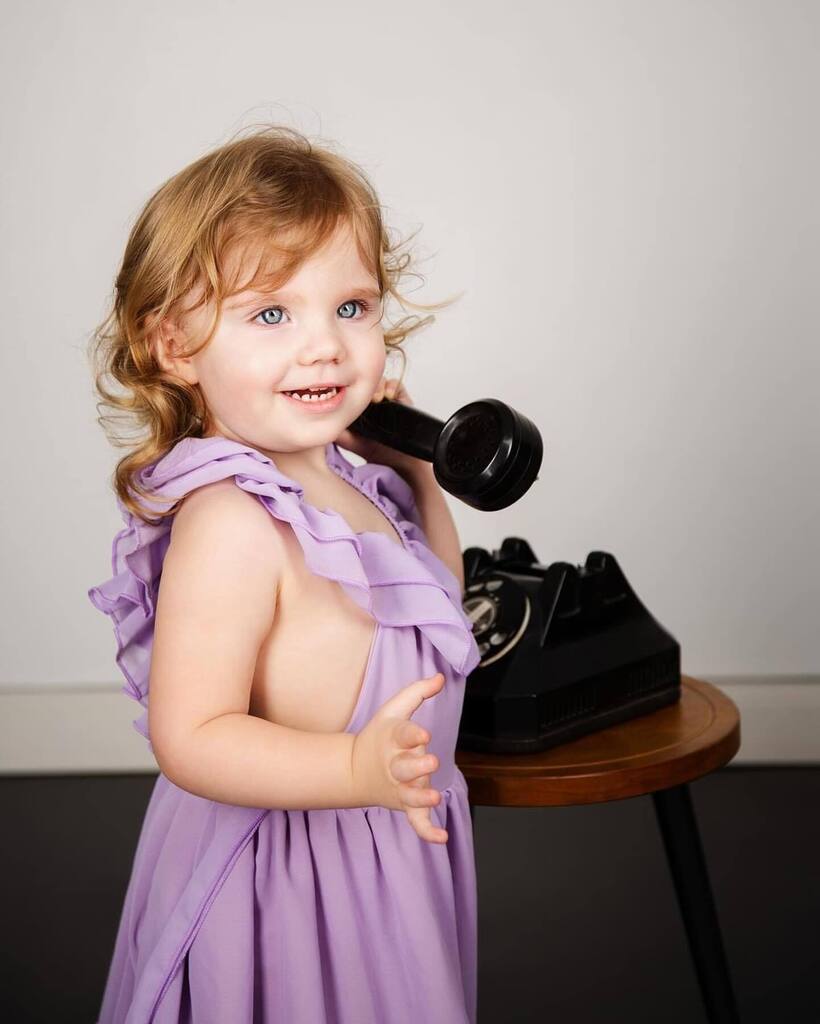 Celebrating little Miss Sarah Lou turning 2! #katedecostephotography #photoshoot #telephone