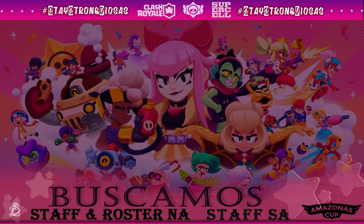 🌹𝕯𝖎𝖔𝖘𝖆𝖘 gamers🌹 (@diosas_esports) on Twitter photo #BrawlStars #Convocatoria
Se viene una nueva edición de
🏆AMAZONAS <a href="/UnkaiTo/">UnkaiTournaments</a>
Tenemos 📨📭MD abierto
buscamos un staff ope 💪 que lleve a nuestras diosas por el campeonato 🙌🔝
⚠️🆙SA y NA 🆙⚠️
#StayStrongDiosas 🌹 #BrawlStars #Convocatoria
Se viene una nueva edición de
🏆AMAZONAS <a href="/UnkaiTo/">UnkaiTournaments</a>
Tenemos 📨📭MD abierto
buscamos un staff ope 💪 que lleve a nuestras diosas por el campeonato 🙌🔝
⚠️🆙SA y NA 🆙⚠️
#StayStrongDiosas 🌹