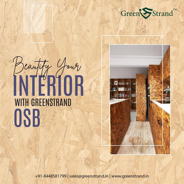 Kitchen with eco-chic flair!
GreenStrand OSB–
Where sustainable style meets culinary functionality.
🏡
Call Us +91-8448581799
🏡
#greenstrandosb #ecokitchendesign  #sustainabledesign #interiorconstruction 
#gurugram #india