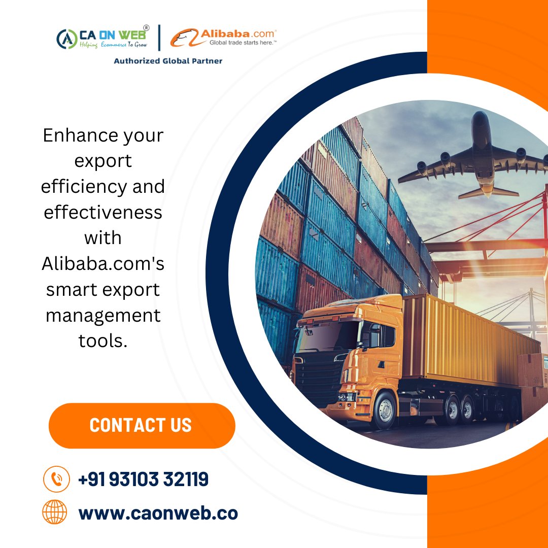 𝐄𝐧𝐡𝐚𝐧𝐜𝐞 𝐲𝐨𝐮𝐫 𝐞𝐱𝐩𝐨𝐫𝐭 𝐞𝐟𝐟𝐢𝐜𝐢𝐞𝐧𝐜𝐲 𝐰𝐢𝐭𝐡 𝐀𝐥𝐢𝐛𝐚𝐛𝐚.𝐜𝐨𝐦.
.
.
.
.
.
.
#alibaba #b2b #internationaltrade #businesssolutions #ExportersIndia #internationalmarketplace #growyourbusinessonline #globalbusinessopportunity #everyone
#wholesaler