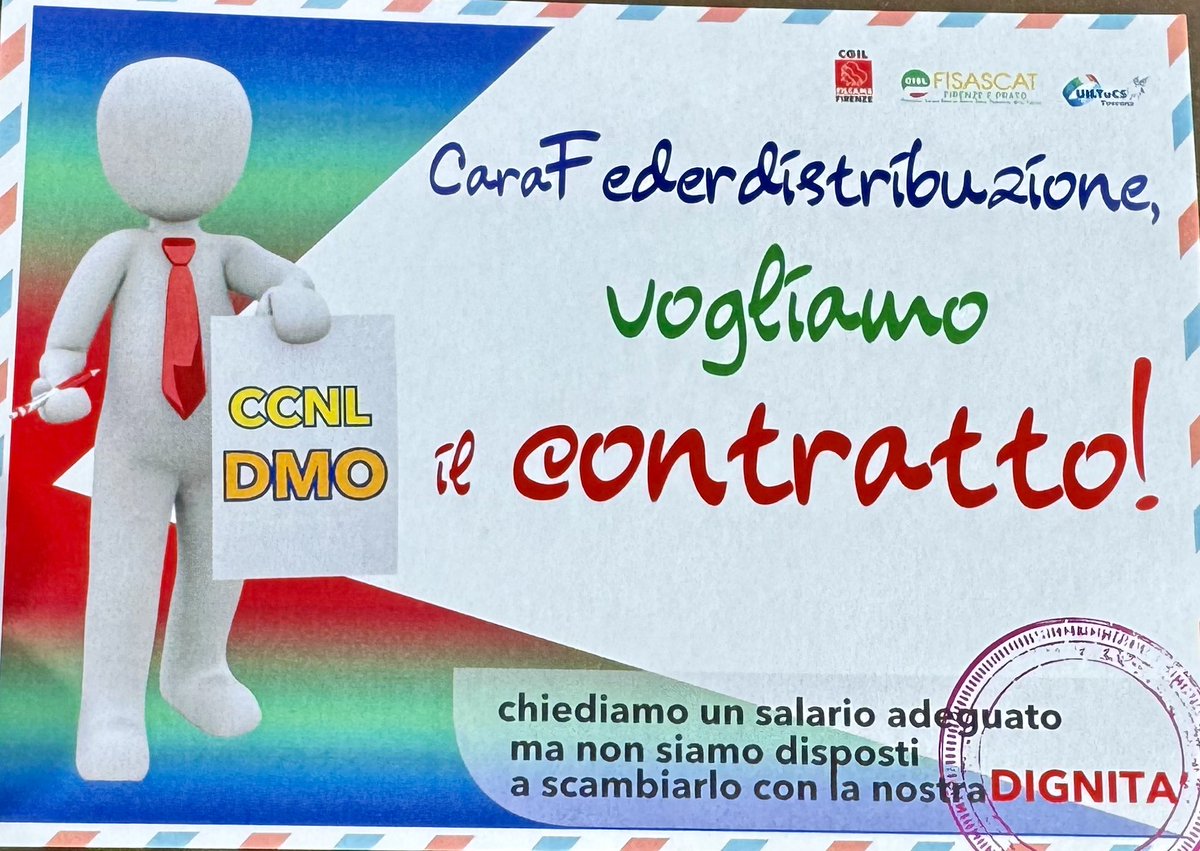 FisascatFiPo's tweet photo. via i presidi per lo sciopero della distribuzione moderna organizzata: #vogliamocontratto https://t.co/W40FDFPurt
