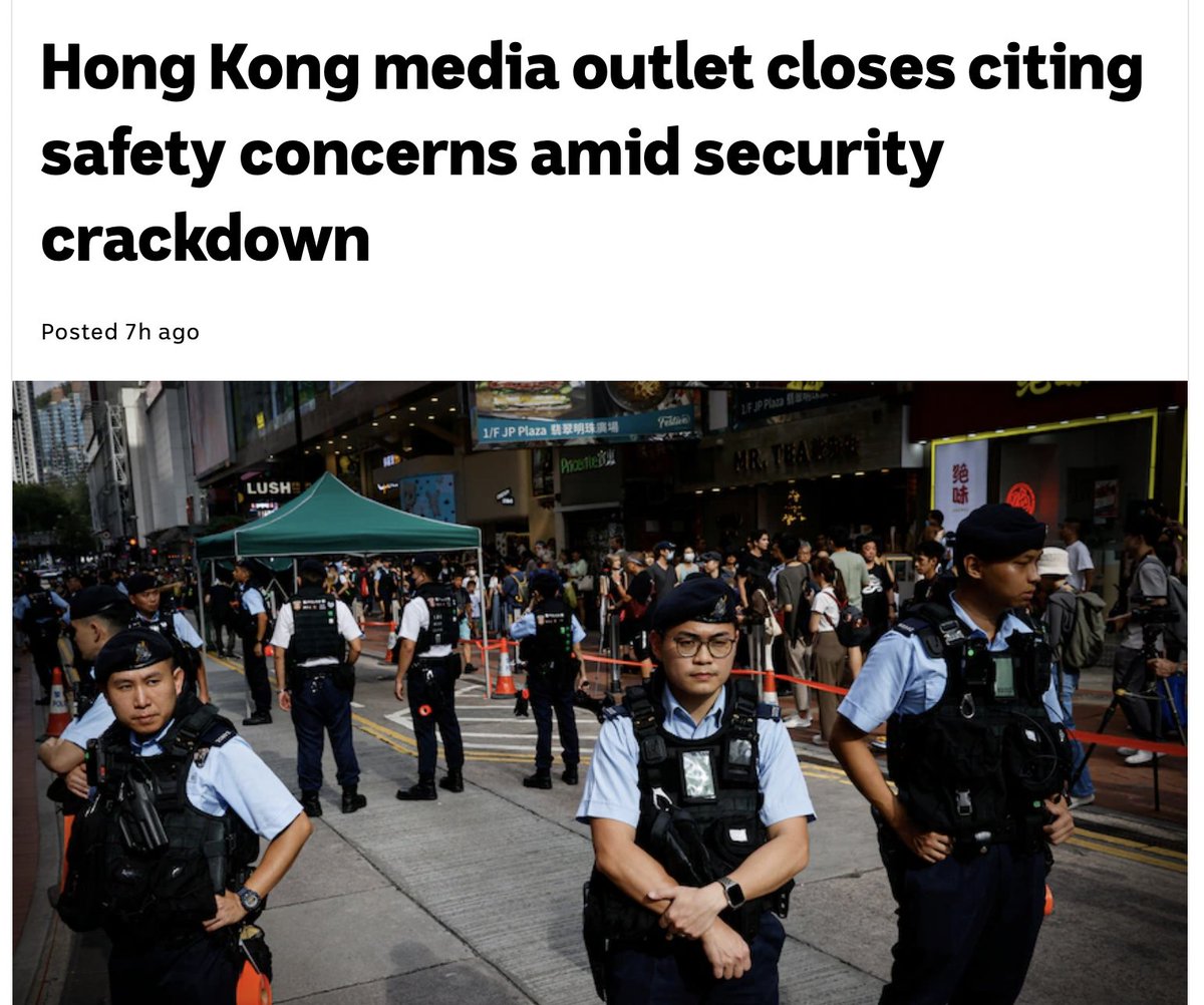 Australia’s ABC is pushing a shockingly fake Pentagon narrative, blaming Hong Kong for the closure of a media outlet. . But the article is not about a media outlet – it’s about Radio Free Asia, founded by the CIA and listed in historical US government documents as US “Propaganda…