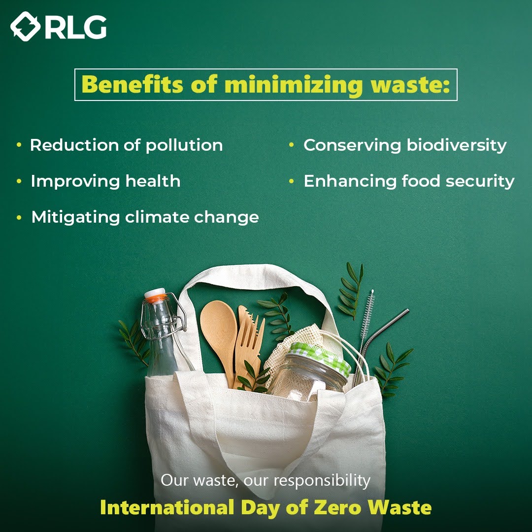 Today, on #InternationalDayOfZeroWaste let's embrace zero #WasteManagement because it is a commitment to a sustainable future. #ZeroWaste #Sustainability #ZeroWasteDay