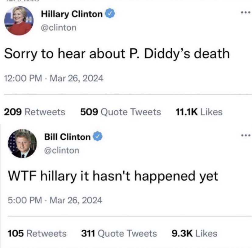 Morning all 🫣🤣 #Diddy