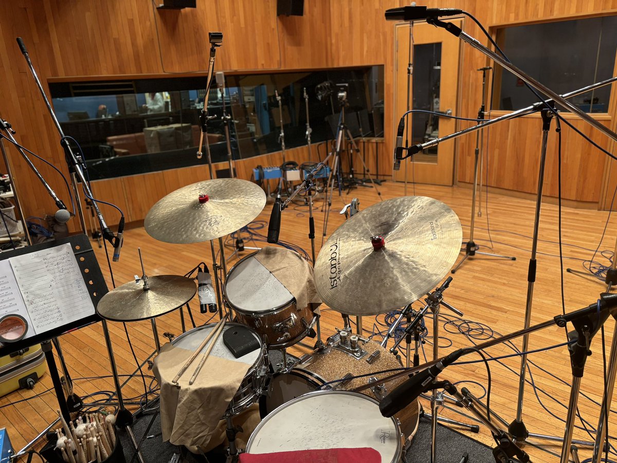 今日はドラムRECです🥁