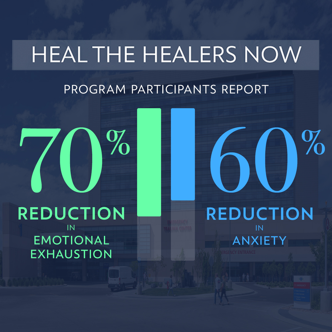 Today is #NationalDoctorsDay! Research shows that physicians and other healthcare workers who learn to meditate through our Heal the Healers Now initiative experience up to a 70% reduction in emotional exhaustion and 60% reduction in anxiety, after practicing #TM.