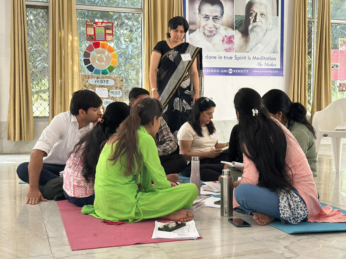 To paraphrase our founder Darshan, the #teachers we have the honour of developing into #facilitators are part of a #movement. A movement, that grows each year, of educators and children who are #selfaware and #learningtolearn together through #reflection, #action and #silence.