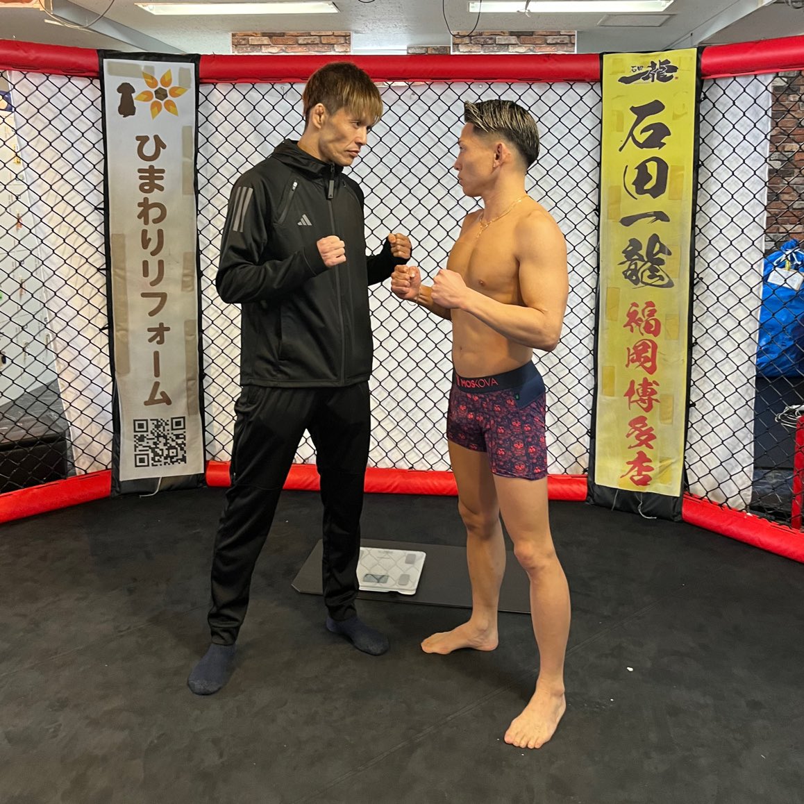kclann_chairman's tweet photo. 早坂代表 計量クリア
明日 福岡でゴング！
#bloomfc2 #福岡 https://t.co/99BIJgBcH6