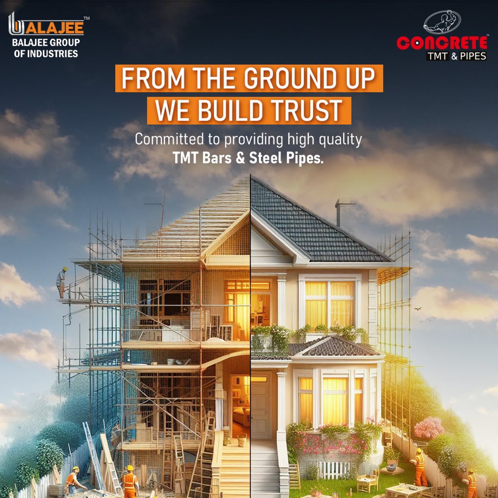 We're passionate about construction and dedicated to your success. Let's build something amazing together!
.
.
.
.
#ConcreteTMT #BuildingMaterials #Raipur #Chhattisgarh #Construction #TrustworthyBrand