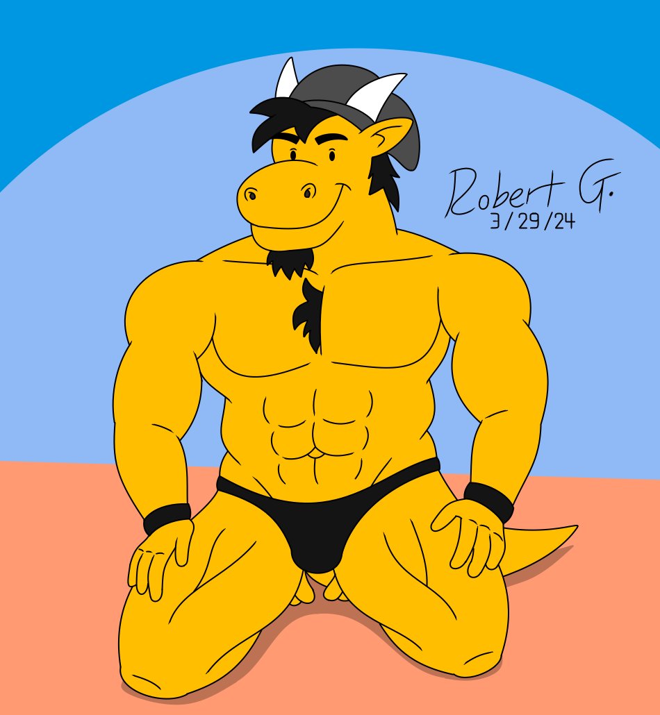 And finally, a colorful birthday gift pic for my dragon dude @HikazeDragon 🐲💪