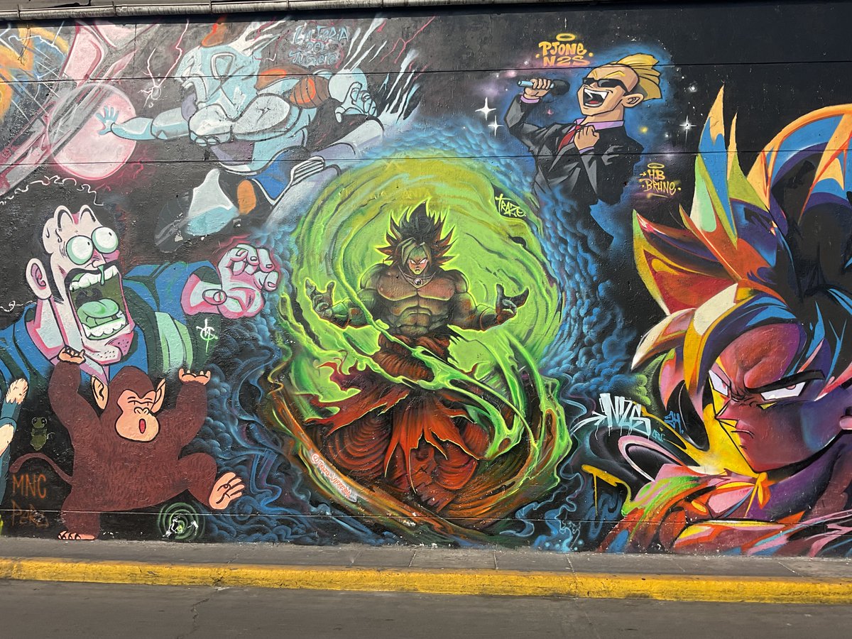 ペルー・リマ公演最終日、現地アーティスト数十人による鳥山明先生