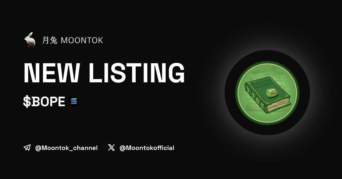 Moontok Listing Alert tweet media