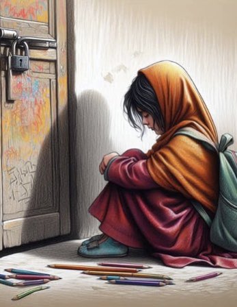 890 days since the Taliban banned girls from attending secondary schools, 476 days since Aafghanwomen have been banned from universities and working for NGOs. Women in Afghanistan have truly lost everything. #Humanity #HumanRights