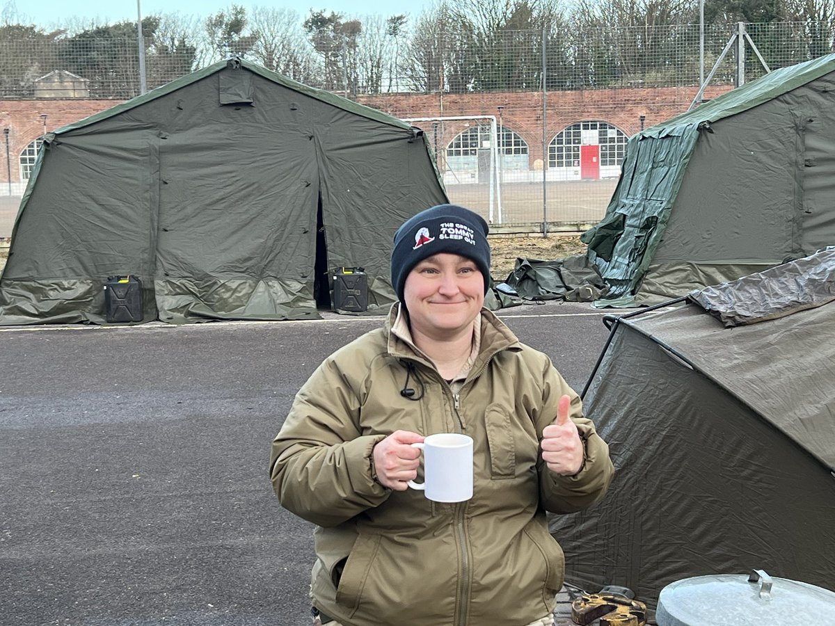 Goood morning! Cadets at @SultanRNVCC and @GosportRMVCC have stayed out overnight @HMSsultan so far we have raised £600 for the @RBLI. If you would like to donate please click the link 👉 justgiving.com/page/gosport-r…