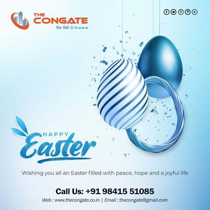 Happy Easter!! #easter #sunday #easter2024 #eastersunday #happyeaster #jesus #congate #thecongate #chennai #homes #interior #HomeInteriors