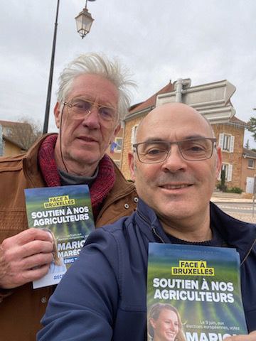 ReconqueteRhone's tweet image. 📬l Au plus près des #Francais à #Blacé, dans le #Rhône, pour faire connaître, maison après maison🏠🏡🏠, le programme de #Reconquête, nos positions, nos actions, nos objectifs et nos projets!
Le #9juin, #VotezMarion ! 🗳️