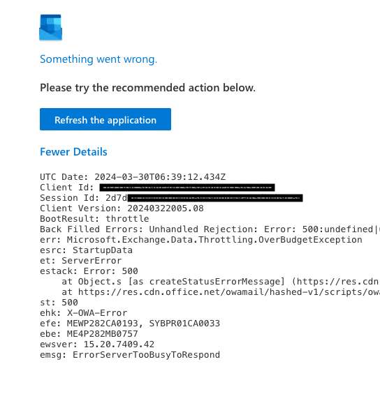 Joel_NZ's tweet photo. Finally migrated from @gmail Workspace to @Office365 . Continually hit with server too busy when tidying up my inbox and creating rules/categories. What have I done?? Never had this in over 10 years at Google. My experience over last few weeks with M365 has been subpar - slow, inconsistent, error prone, and unfinished! No category function on iPhone or Mac Outlook!! I have massive regrets. 🤦‍♂️😅