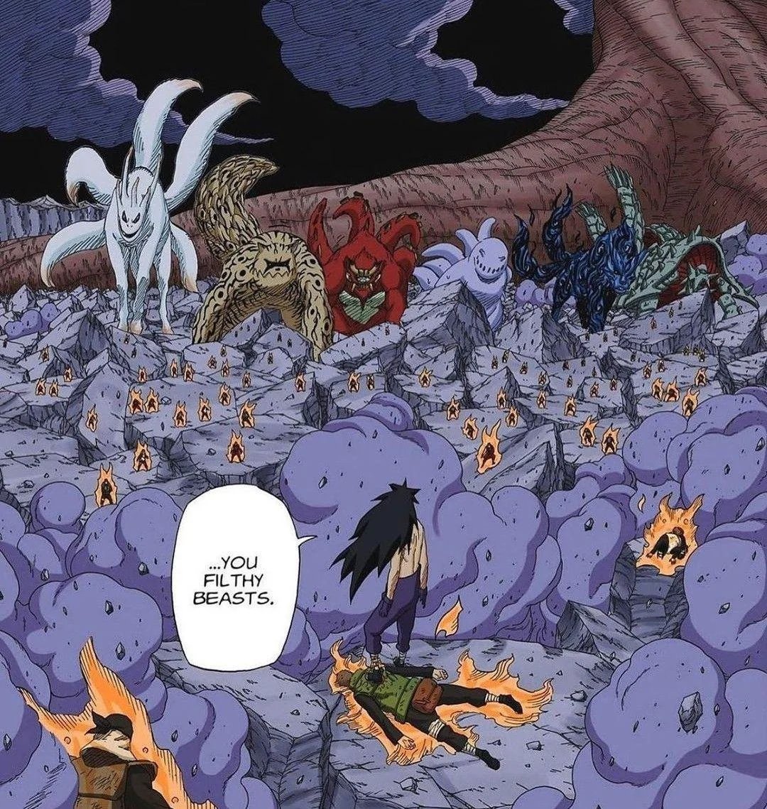 Les antagonistes de Naruto sont vraiment incroyables, je préfère l'attardée de Big Mom qui mangent ses amis tiens ptdrrr