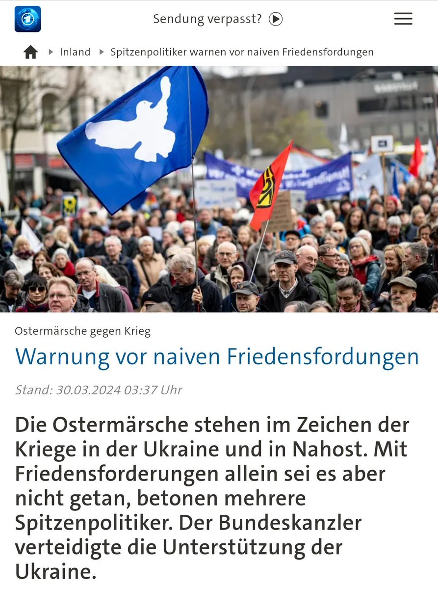 Warnung vor aggressiven #Kriegstreibern in der #Bundesregierung und #ÖRR. Sie stehen für Kriege in der #Ukraine und in #Nahost und werden alles dran setzen, ggf #Deutschland zu zerstören, wenn es des #USA dient.
#NieWiederKrieg
#KeineWaffenlieferungenInKriegsgebiete