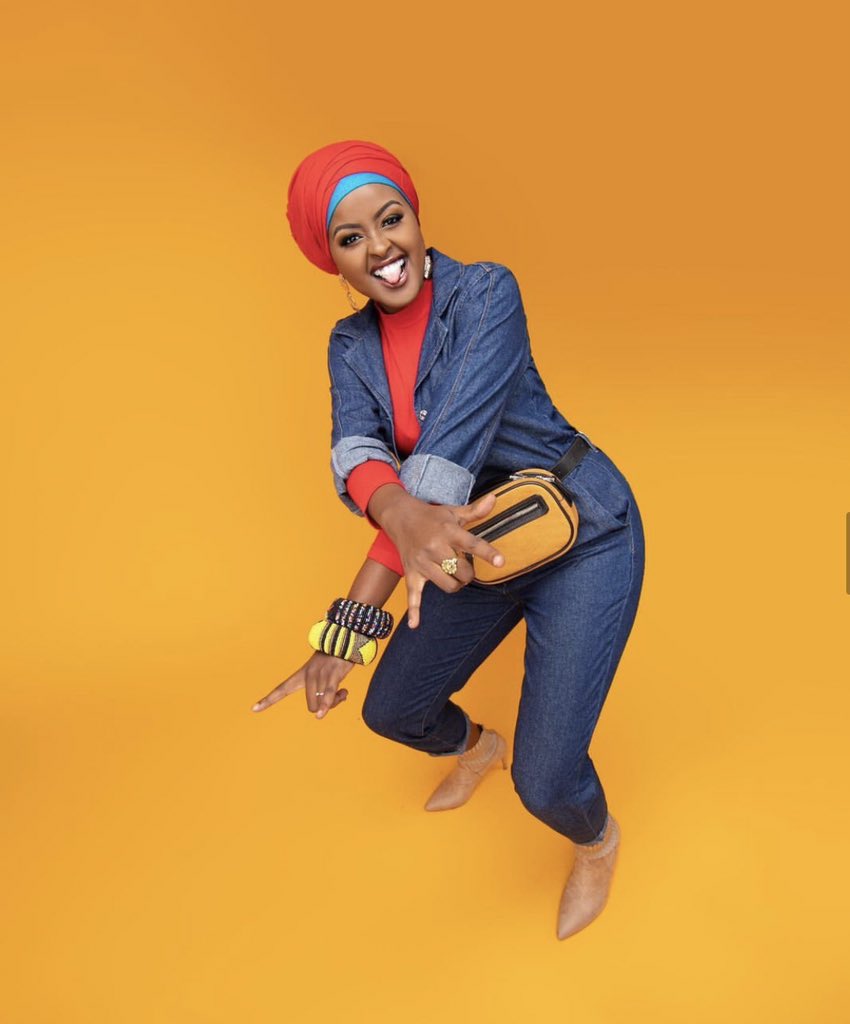 Listen, only a four day weekend will have you in this type of mood! 💃🏾💃🏾 #AminaArmyGlobal #ramadanmubarak