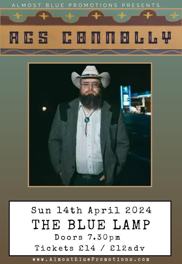 Ags Connolly The Blue Lamp Aberdeen Sun 14th April Tickets from AlmostBluePromotions.com