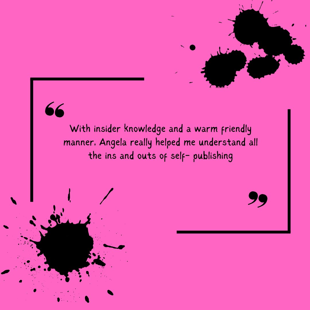 Our next testimonial is.... <a href="/angelacairnsau1/">angelacairnsauthor</a> Angela works for The Writers Company giving advice about self-publishing. She has a highly successful series of books she's taken ownership of and published herself. She also has her own coaching business so check that out.