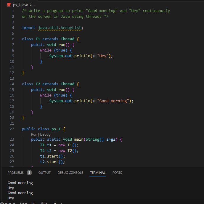 sklearner1's tweet image. Day 72 of #LearningJava
On the 72nd day of my #LearningJava journey, I solved some fundamental problems using threads.