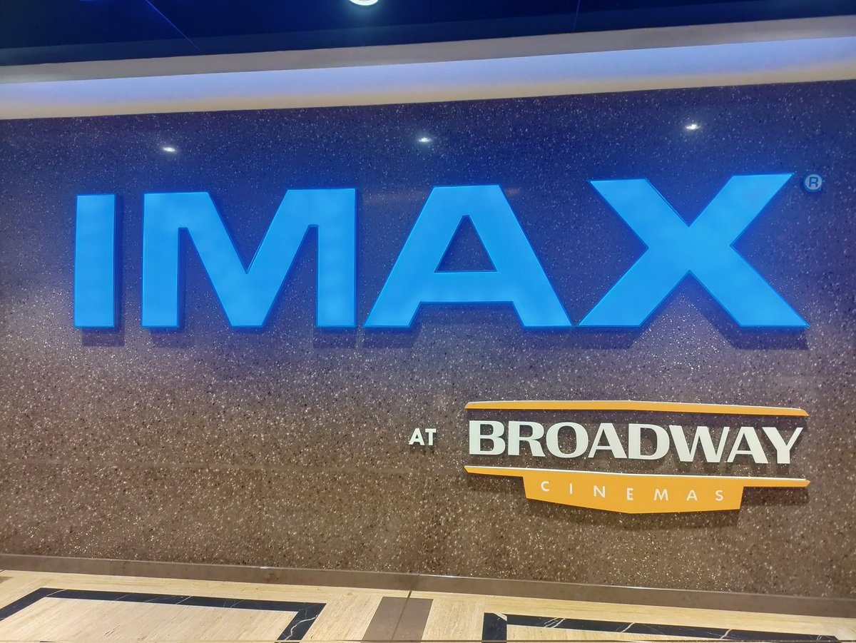 Literally best experience I have ever seen for 3d movie in full screen and it's a Visual treat to experience the movie in #Imax for the first time in #broadwaycinemas @CinemasBroadway #GodzillaxKongTheNewEmpire #Coimbatore Don't miss it 😍😍