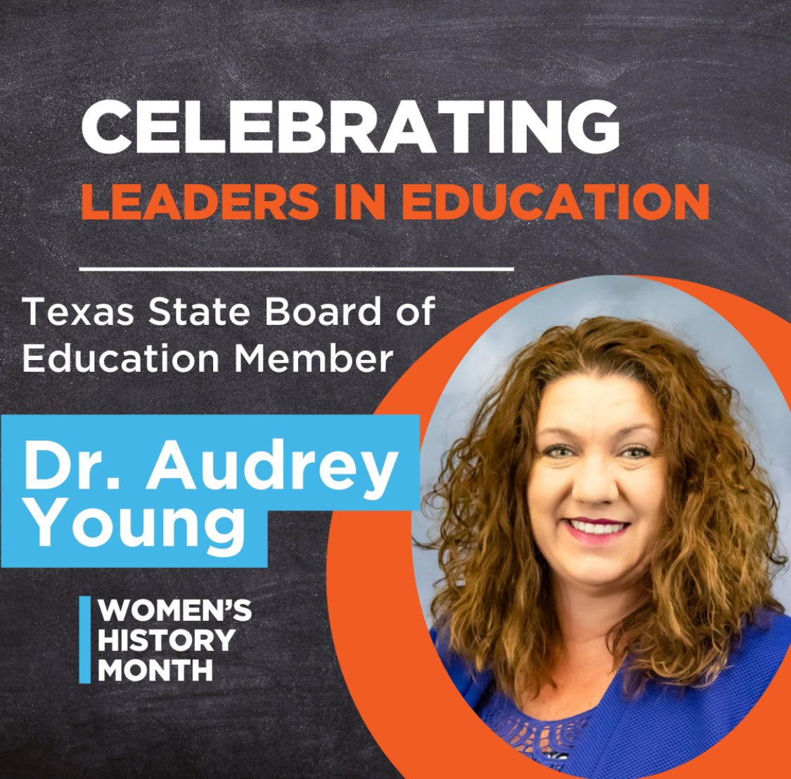 I’m highlighting an outstanding East Tx woman each of the last 5 days of March. Serving in <a href="/NacISD/">Nacogdoches ISD</a> and on the <a href="/TXSBOE/">Texas SBOE</a>, <a href="/DrYoungSBOE/">Dr. Audrey Young</a> is an excellent example of effectiveness and impact when an educator leads educators. <a href="/RYHTexas/">RaiseYourHandTexas</a>