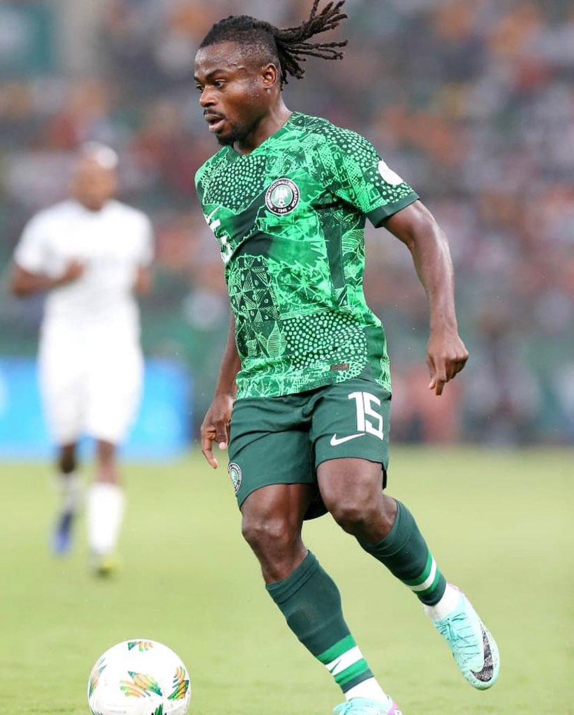 Giving it all for the National 🇳🇬 Colour is worth it. To serve with Heart and Might. Speedy recovery, @Simon27Moses The Eagle will fly again. —BT28