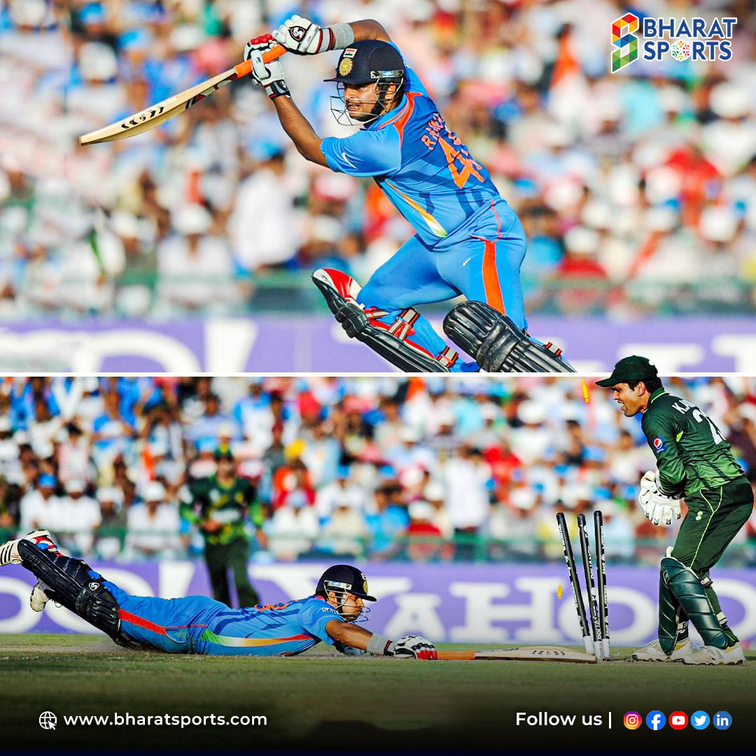 #OnThisDay in 2011, Suresh Raina played one of the finest innings in World Cups for India against Pakistan in the semi-final game in Mohali.

Comment your favorite innings of Suresh Raina✍️

#Cricket #IPL2024 #bharatsports #IPLUpdate  #SureshRaina #WorldCup2021 #IndianCricket