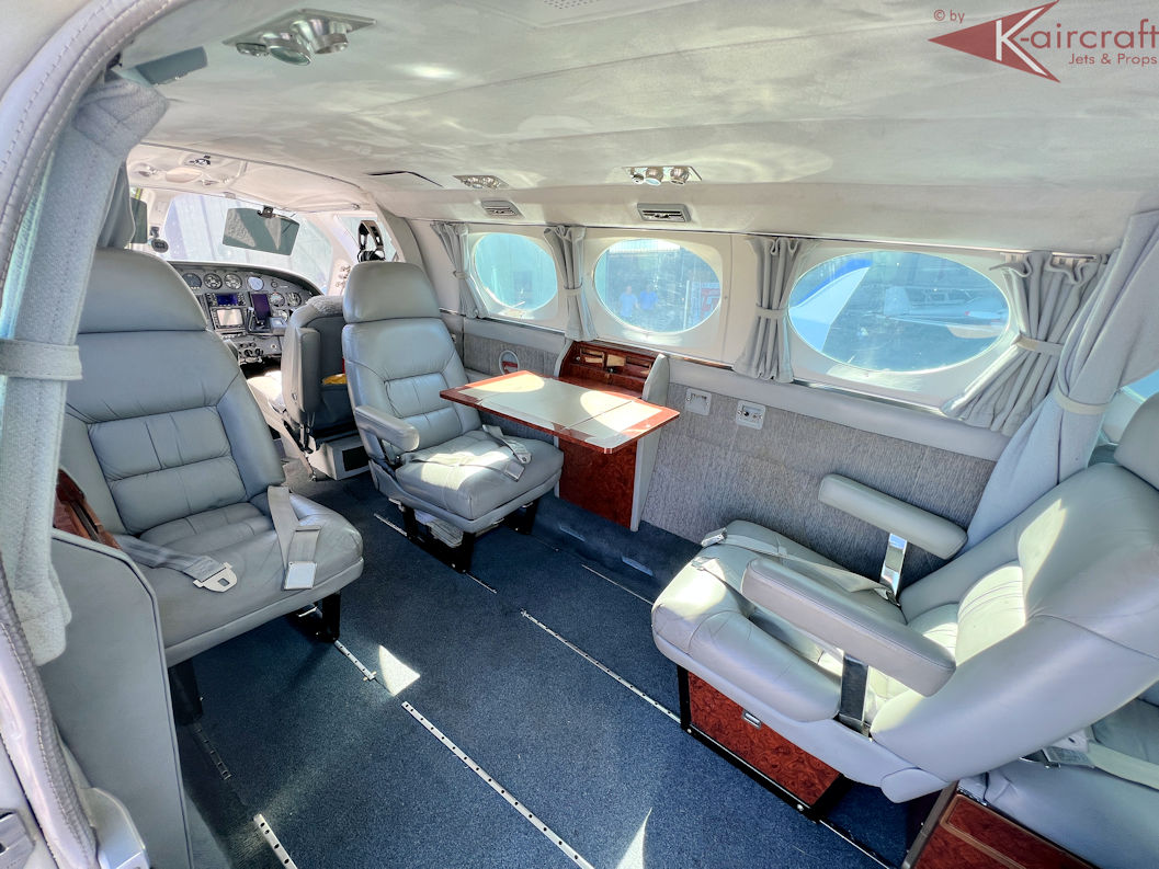 Kaircraft's tweet image. 🛩️✨ For sale: 1980 Cessna 414A RAM V! 🚀
Engine: RH engine: 1309h SMOH, LH engine: 0 h SMOH
Propeller: RH: 521 h SPOH, LH: 521 h SPOH
info@k-aircraft.de
zurl.co/JeJ5 

#Cessna414 #RAMVConversion #AviationForSale #AircraftForSale #FlyHigh #AviationLovers #kaircraft