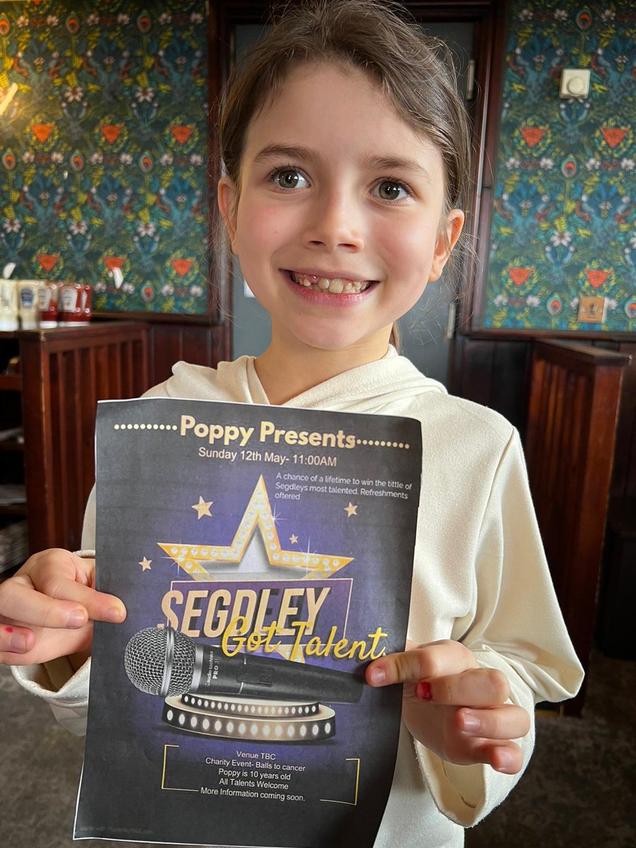 Ballstocancer's tweet image. We have the wonderful Poppy (aged 10) wanting to raise money for us with her #Sedgley got talent!! We are looking for talented adults and children from the West Midlands to take part. So if you are interested get in touch!