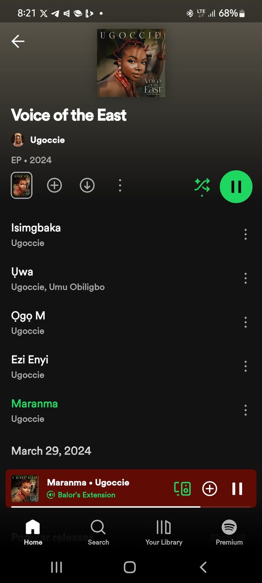 Early Morning Vibes with #VoteEP By @ugoccie 
Gbedu dey body 😁😁
