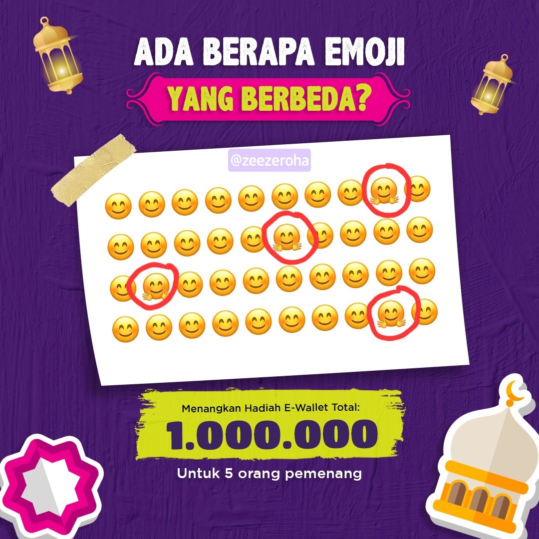 @AXISgsm Ada 4 emoji berbeda min..
#EmangKitaBeda
Yuk ikutan @riayu @sintadian @LUN8diary