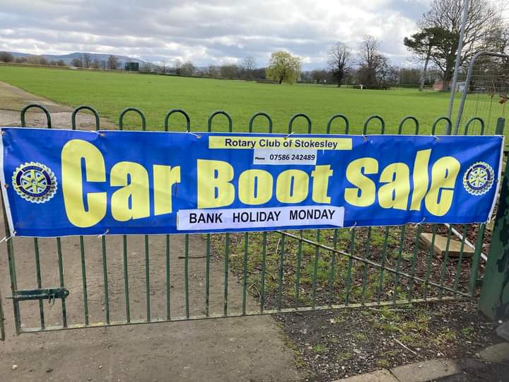 First Giant #charity Car Boot Sale of 2024 by @StokesleyRotary takes place Monday 1st April on Stokesley Showfield. Gates open 8:00am, admission £2 per person. Stall holders pay £10 for a small car space, £20 for a van/large car. 07586 242489 for further info. #peopleofaction