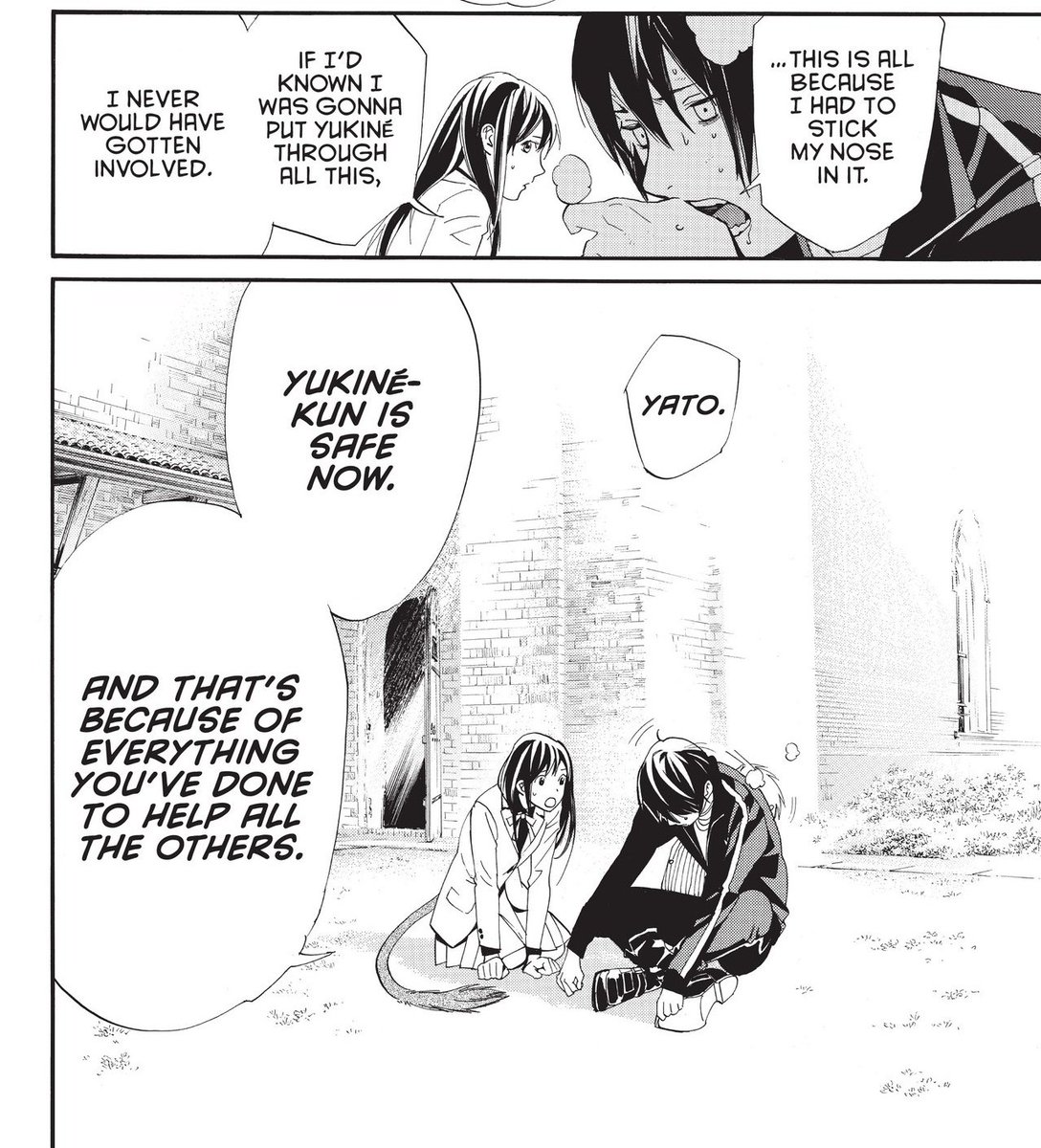 Respect for hiyori was already at peak but it just crossed peak right now 🤎 #Noragami ⛩