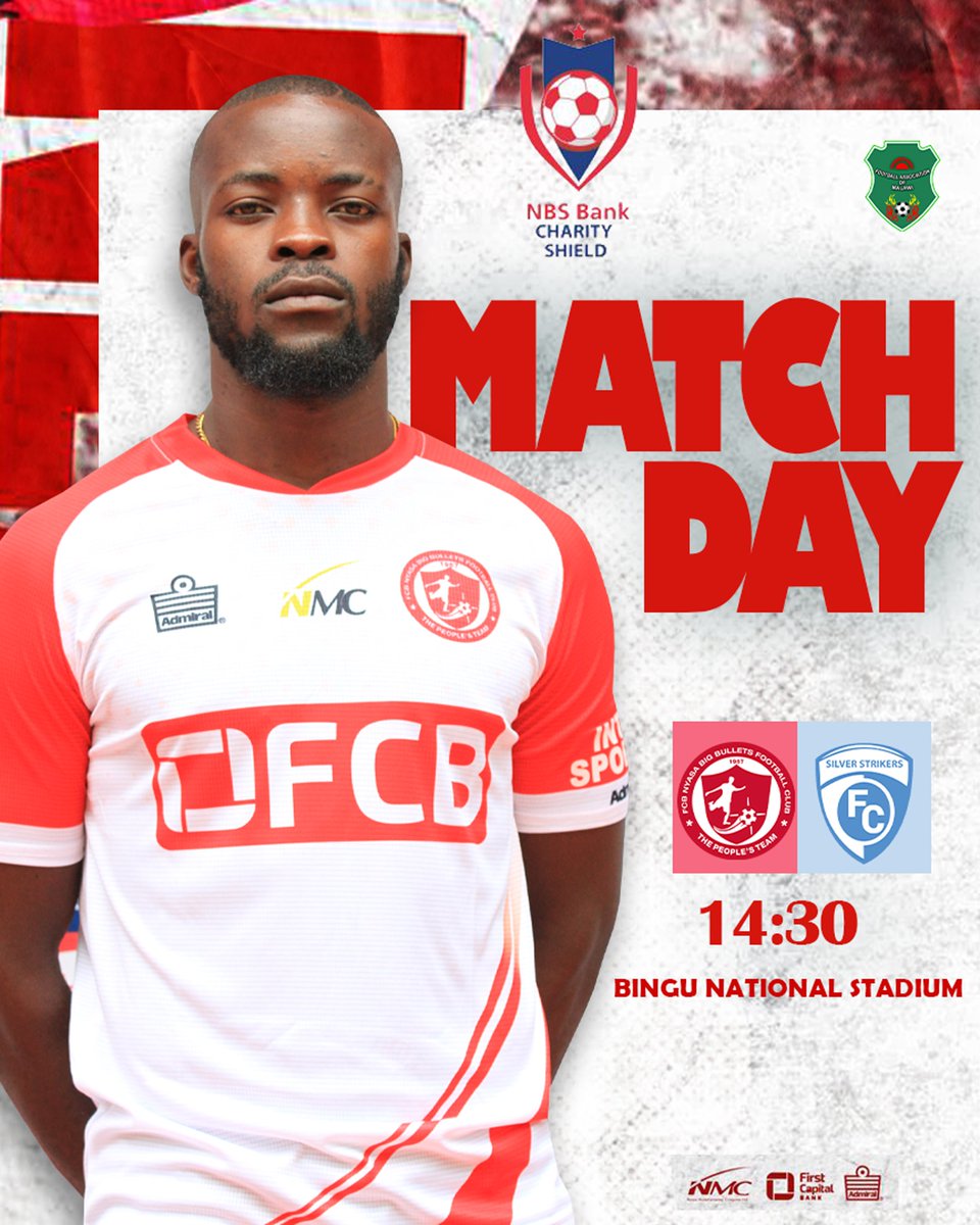 Kicking off the 2️⃣0️⃣2️⃣4️⃣ season with the #nbsbankcharityshield in the Capital 🫡

#FCBNyasaBigBullets #YesMaule #ThePeoplesTeam #Matchday