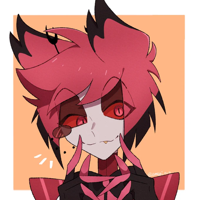 Smile face#HazbinHotelAlastor 