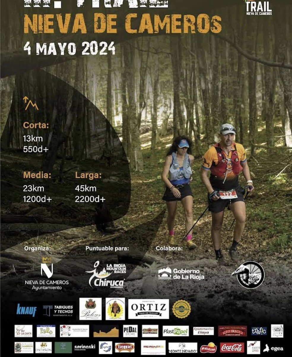 OrtigosaTrail's tweet photo. Las siguientes pruebas de #lariojamountainraces en las que os podáis inscribir. Nosotros estaremos en las 3. Nos veremos?
@Chiruca 
@RadioRioja 
@pimiento_negro 
@AkMuseum 
@tvrioja 
@VianaTrekking https://t.co/o1GWfKb49I