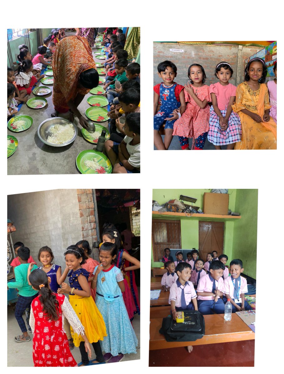 'We're thrilled to celebrate our students' advancement to the next grade with a day packed with laughter, music and food. A huge thanks to @FeedingIndia for their invaluable partnership in ensuring our students receive nutritious meals.