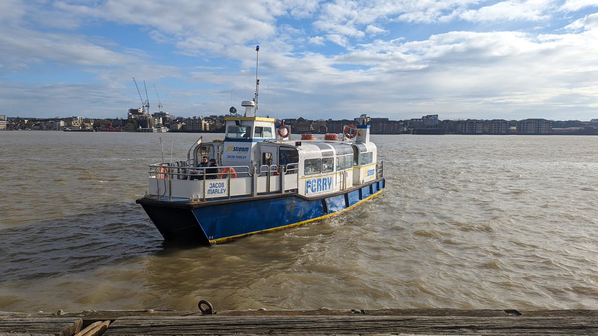 FINAL DAY OF @TilburyFerry!! After 720 years of service to the local community, the Tories have robbed local councils of their funding, killing the ferry. RIP Tilbury Ferry (until new operator, if ever) 1304 - 2024