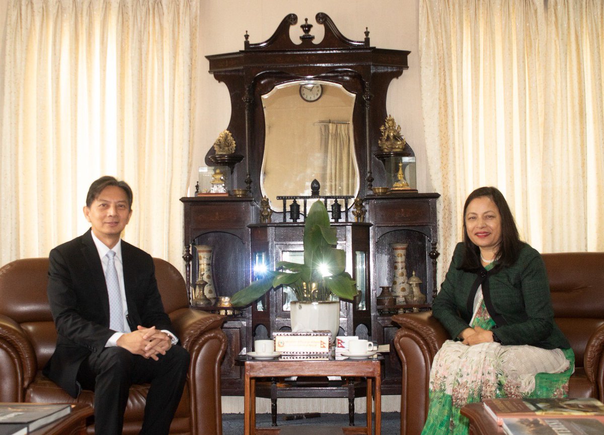 Ambassador of the Kingdom of Thailand to Nepal H.E. Mr. Suwapong Sirisorn paid a courtesy call on the Foreign Secretary @sewa_lamsal on 29 March 2024. Various matters of Nepal-Thailand relations were discussed during the meeting.