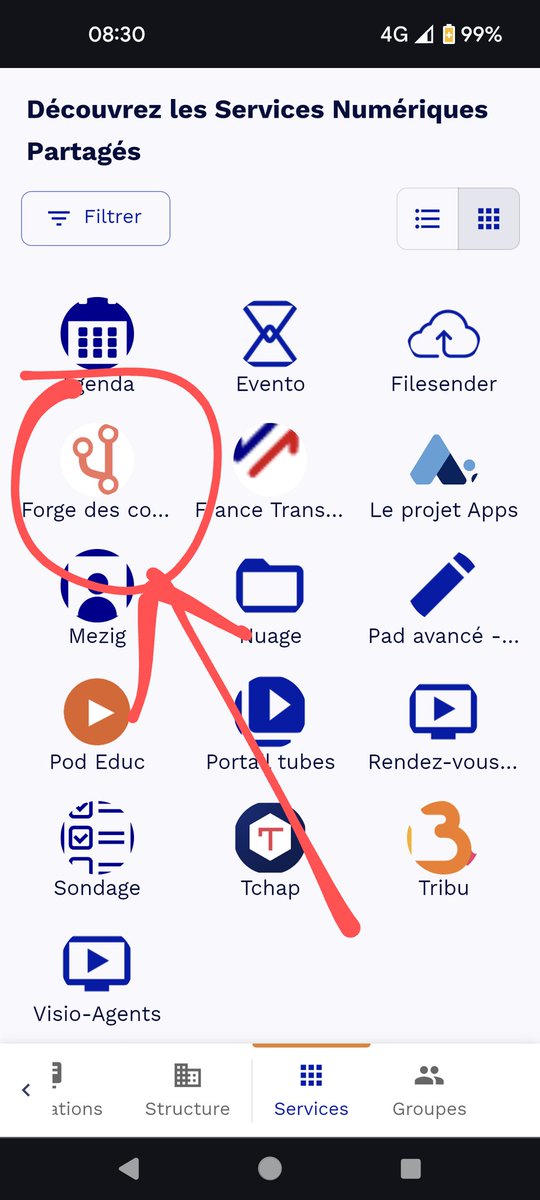 La Forge des Communs Numériques Éducatifs est maintenant sur apps.education.fr
Ouverture officielle hier lors de l'atelier 'La Forge en fête' de la #JDLE2024