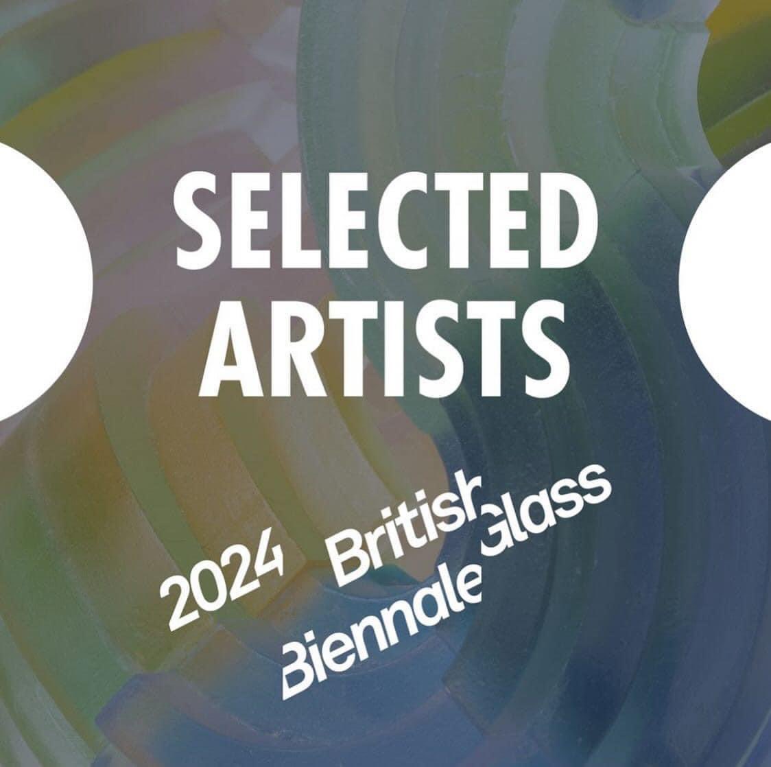 It is a joy and and an honour to be selected for the British Glass Biennale in Stourbridge this year. I am enormously grateful to everyone involved #InternationalFestivalofGlass @ifog2024